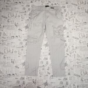 32 - Vintage Y2K Black Tailor Pants description cargo pocket